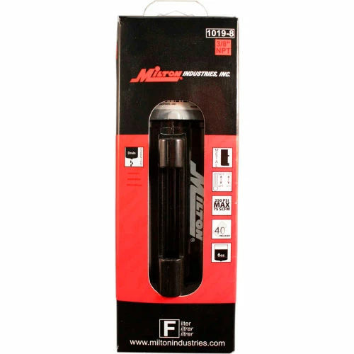 Milton 1019-8 Filter Metal Bowl 3/8" NPT 250 PSI 40 Micron - Image 2