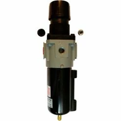 Milton 1109 Piggyback Filter/Regulator Metal Bowl 1/4" NPT 200 PSI 40 Micron