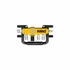 DeWALT D55040 Quadraport Air Line Splitter With Regulator & 1/4" Couplers