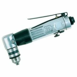 Ingersoll Rand Right Angle Air Drill, Standard Keyed, 3/8" Chuck, 1800 RPM