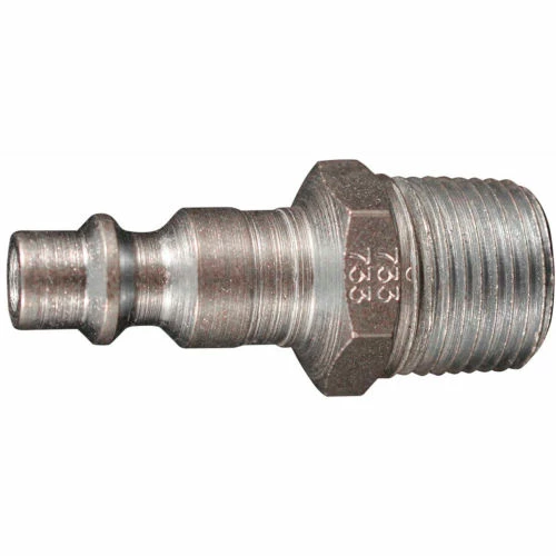 Milton 733 M Style Industrial Plug 3/8" MNPT 10 Pack