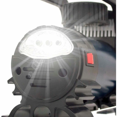 Campbell Hausfeld® AF010400, 12 Volt Inflator w/Safety Light, 150 PSI, 31" Hose - Image 3