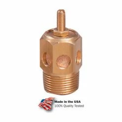Arrow Pneumatics Arrow Speed Control Muffler Asp-4sc, Sintered Bronze, 1/2" Npt, 300 Psi - Pkg Qty 10