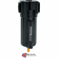Arrow Pneumatics Arrow Standard Particulate Filter F354FW, Zinc Bowl & Float Drain, 1/2" NPT, 175 PSI