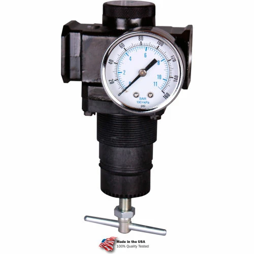 Arrow Pneumatics Arrow MidFlow Regulator R378GT, Aluminum, 1" NPT, 250 PSI