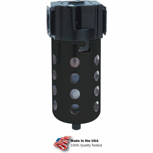 Arrow Pneumatics Arrow T53-04, Drop Leg Drain 1/2” NPT, Poly Bowl, 150 PSI