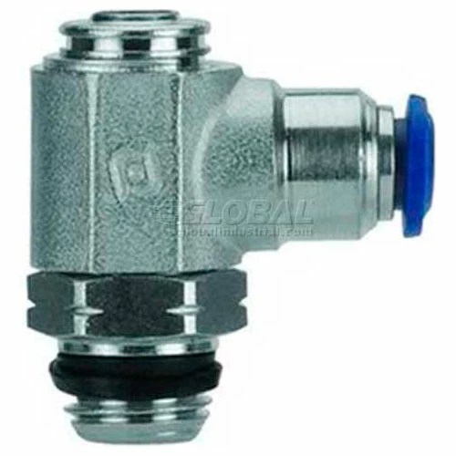 Aignep USA AIGNEP Needle Valve 50920N-8-1/8, Screw Adj, Flow Bi-Direc, 8mm, 1/8" Swift-Fit Universal - Pkg Qty 2