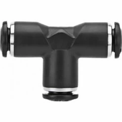 Aignep USA Union Tee Composite 8mm Tube x 6mm Tube x 8mm Tube - Pkg Qty 10