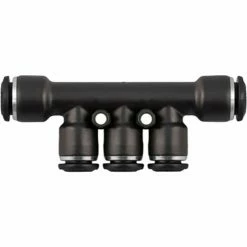 Aignep USA Manifold 4mm Tube x 1/8" BSPP