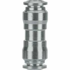 Aignep USA AIGNEP Union, 60040-4, 4mm Tube, Stainless Steel