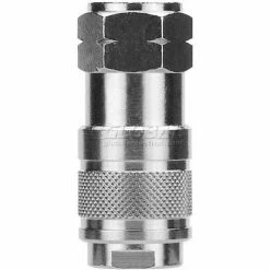 Aignep USA AIGNEP 1/4" Industrial Coupler X 1/2" Female Nptf, 80122-08 - Min Qty 6