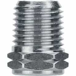 Aignep USA AIGNEP Reducer, 82280N-08-04, 1/2" Male NPTF x 1/4" NPTF Female Thread, Nickel Plated Brass - Pkg Qty 10