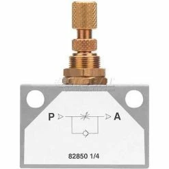 Aignep USA AIGNEP Inline Flow Control 82850-08, 1/2" Female Nptf - Min Qty 2