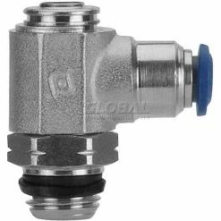 Aignep USA AIGNEP Flow Control 88953-06-06, Screw Adj, Flow Out, 3/8" Tube x 3/8" Swift-Fit Universal - Pkg Qty 2