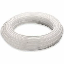 Aignep USA 1/4" OD Nylon Tubing, Natural Color, 100' Roll, 160-500 psi