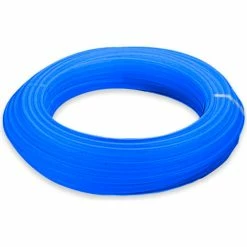 Aignep USA 3/8" OD Polyurethane Tubing, Blue Color, 100' Roll, 125 - 200 psi