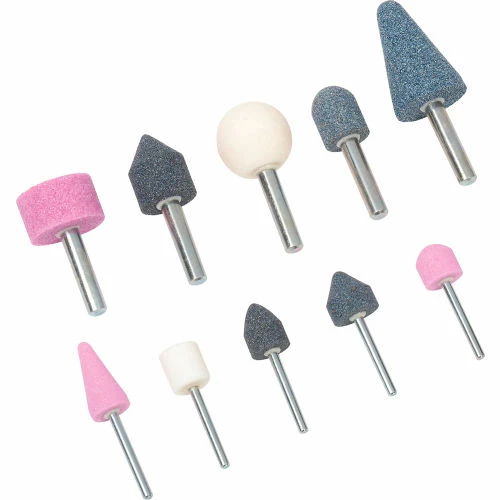 Global Industrial Pneumatic Die Grinder Kit, 1/4" Air Inlet, 22000 RPM - Image 4