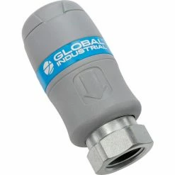 Global Industrial Standard Quick Coupling, Industrial Interchange, 3/8" FNPT - Pkg Qty 10