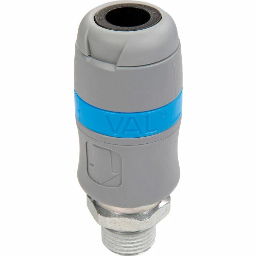 Global Industrial Standard Quick Coupling, Industrial Interchange, 3/8" MNPT - Pkg Qty 10 - Image 3