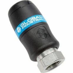 Global Industrial Safety Quick Coupling, Industrial Interchange, 1/4" FNPT - Pkg Qty 10