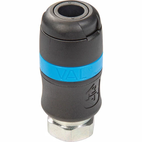 Global Industrial Safety Quick Coupling, European High Flow Interchange, 3/8" FNPT - Pkg Qty 10 - Image 3