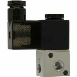 Bimba-Mead Direct Acting Valve M3V1-06-12VDC, 3 Port, 2 Pos, Single, 1/8" NPT, 12VDC, Cv=0.051