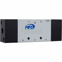 Bimba-Mead Air Pilot Valve M4A420-15, 5 Port, 2 Pos, Dbl Control, 1/2" NPT, Cv=2.79