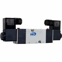 Bimba-Mead Namur Direct Mount Solenoid Valve M4M320-08-24VDC, 5 Port, 2 Pos, Dbl, 1/4" NPT, 24VDC