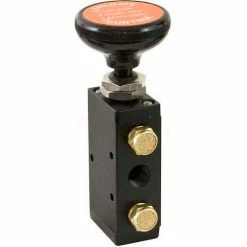 Buyers Products Buyers Pneumatic Air Valve, BAV015, 1/4", 5-Port, 3-Position Detented, 4-Way Air Valve