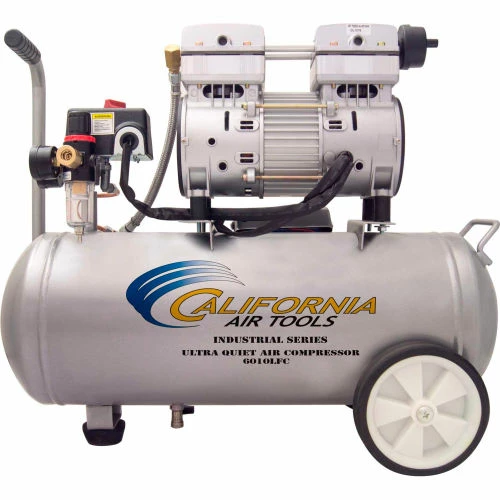 California Air Tools 6010LFC Ultra Quiet & Oil-Free 1.0 Hp 6.0 Gal. Air Compressor
