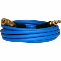 California Air Tools Hybrider Flex 1/4" 25' Hybrid Air Hose w/Quick Connect Air Fittings