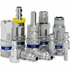 Cejn® Industrial Interchange Nipple 1/4" Body Size Streamline Connection (8mm x 12mm) - Pkg Qty 10