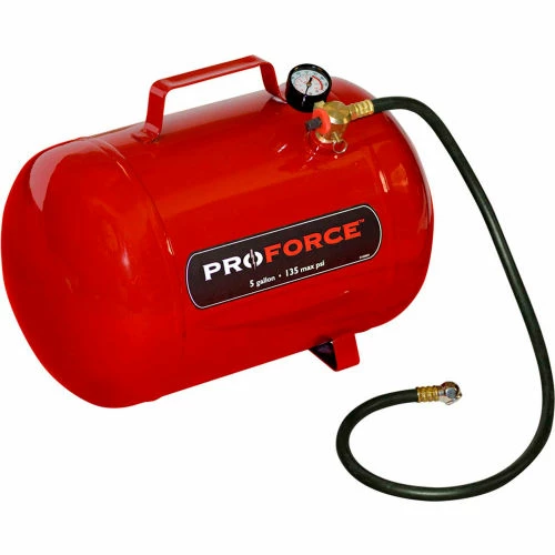 ProForce 5 Gallon 150 PSI Horizontal Portable Air Tank