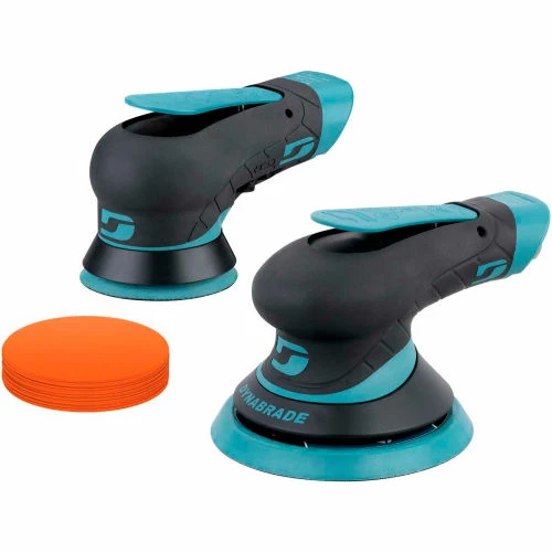 Dynabrade 3" & 5" Palm-Style Non-Vacuum Random Orbital Sander, 3/16" Orbit, 12000 RPM