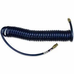 Guardair Corporation Guardair 14X25B04 1/4" x 25' Recoil Air Hose Polyurethane 100 psi Blue