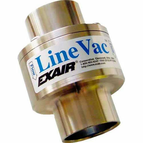 Exair 6082, Compressed Air Operated Line Vac™ Only 6082, Aluminum, 25.9 SCFM, 1-1/4" Hose - Image 2