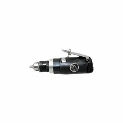 Florida Pneumatic Reversible Straight Air Drill, Keyed, 3/8" Chuck, 20000 RPM