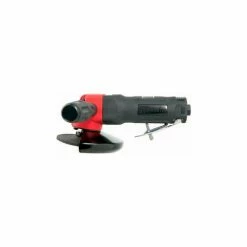 Universal Tool 4-1/2" Dia. Angle Grinder, 1/4" Air Inlet, 10000 RPM, .9 HP