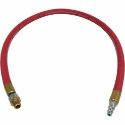Alliance Hose & Rubber Alliance Hose Rubber Snubber Hose 3/8" x 24" With 1/4" Male Swivel by Plug
