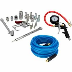 Milton Tire Inflator, Air Hose & Accessories Kit