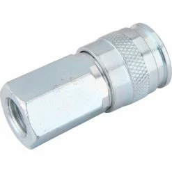 Freeman Tools Freeman Female To Female Universal Coupler Z1414FFUC, 1/4" x 1/4", Zinc