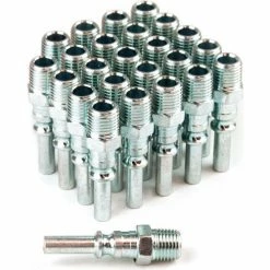 Primefit Lincoln Steel Plug 1/4" x 1/4" Male NPT - Pack of 25