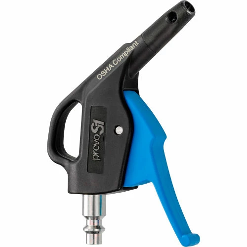 Prevosts1 Composite Blow Gun with Silent Nozzle and with Integrated 1/4" Plug, Industrial Pofile