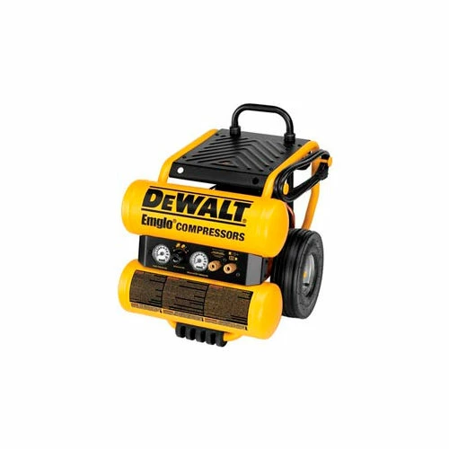DeWALT® D55154, Portable Electric Air Compressor, 1.1 HP, 4 Gallon, Horizontal, 4 CFM