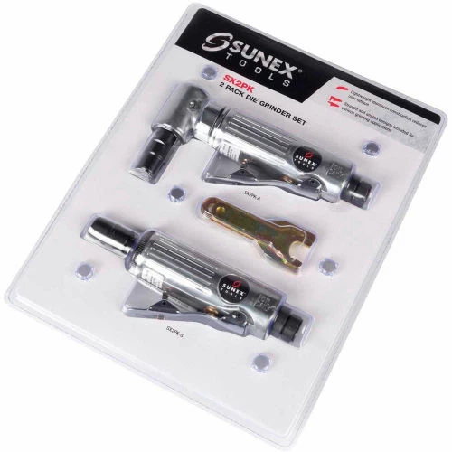 Sunex Tools Air Die Grinder Set, 1/4" Air Inlet, 20000 RPM - Image 3