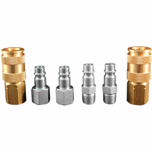 Milton S-217 V Style High Flow Coupler and Plug Kit 6 piece 6 Pack - Image 4