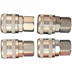 Milton s-775-4 A Style ARO Coupler 1/4" FNPT 4 Pack