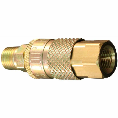 Milton s-782 T Style Automotive Coupler and Plug Kit 1/4" NPT 2 Pack