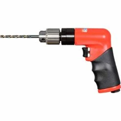 Sioux Tools Compact Drill Pistol 0.4Hp Non-Reversing 2600 RPM 1/4" Chuck