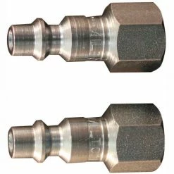 Milton s-728 M Style Industrial Plug 1/4" FNPT 2 Pack
